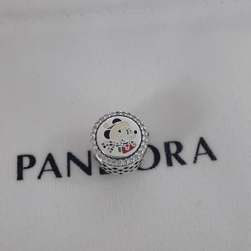 Pandora Charms,Mickey Noel Charm Fits All Bracelets Necklaces,Charms